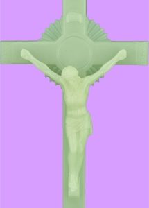 Sunburst Cross 6 inch - Luminous