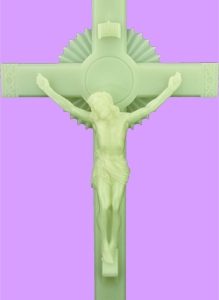 Sunburst Cross 12 inch - Luminous